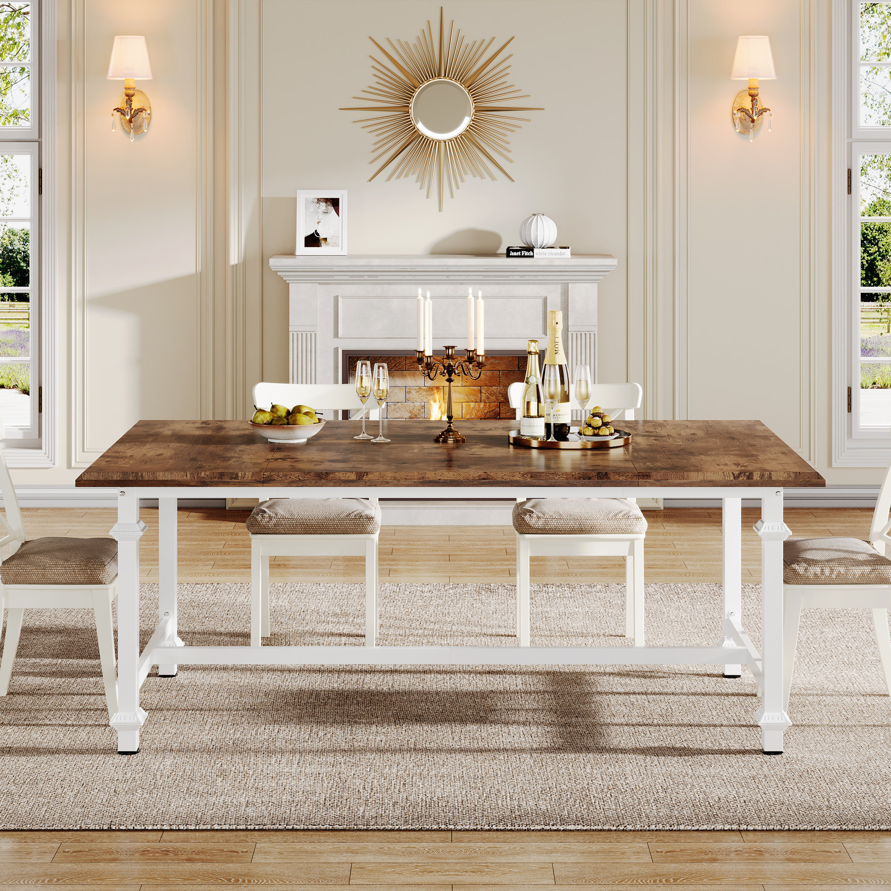 Winston Porter 62" Rectangular Dining Table For 6 - Wayfair Canada